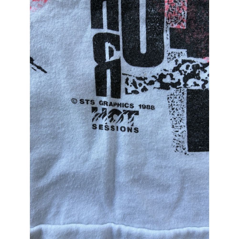 Vintage 1988 Sts Graphics A Ruff Boy Skateboard Vibrant T-Shirt Size M Usa Made View 3